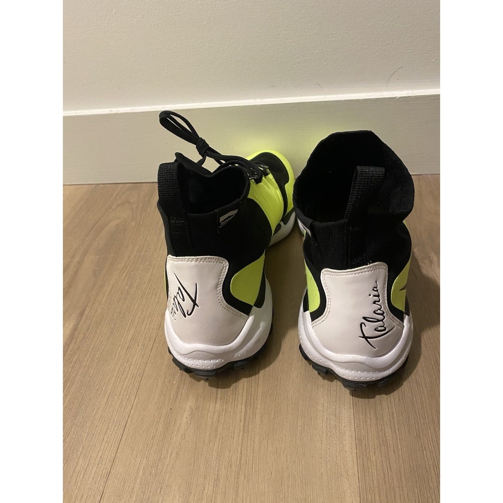 Nike Air Zoom Talaria Mid Flyknit OG Neon 856955-007 Size 11.5 - Picture 6 of 11